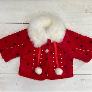 Baby Holiday Faux Fur Jacket